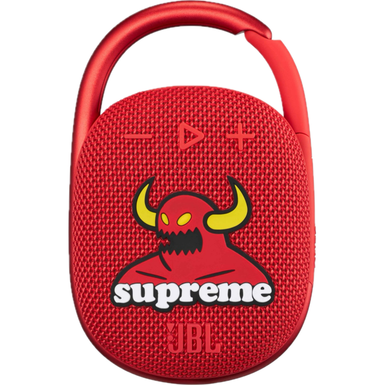 Supreme Toy Machine JBL Clip Red