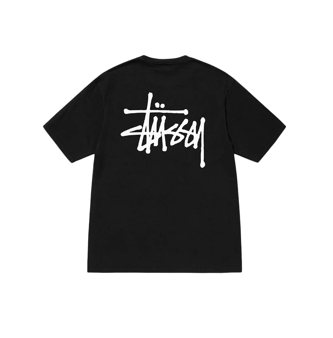 Basic Stussy Tee Black – S