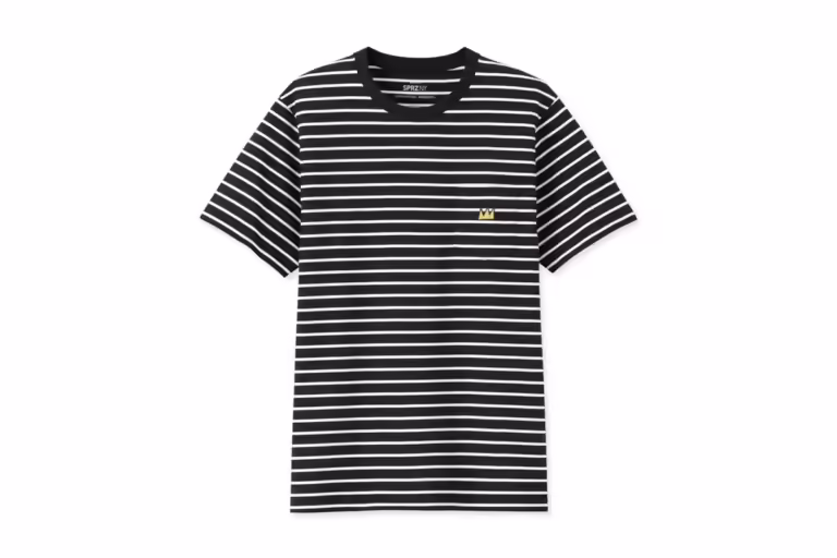 Jean Michel Basquiat Striped Crew Neck Tee T-shirt rozmiar L