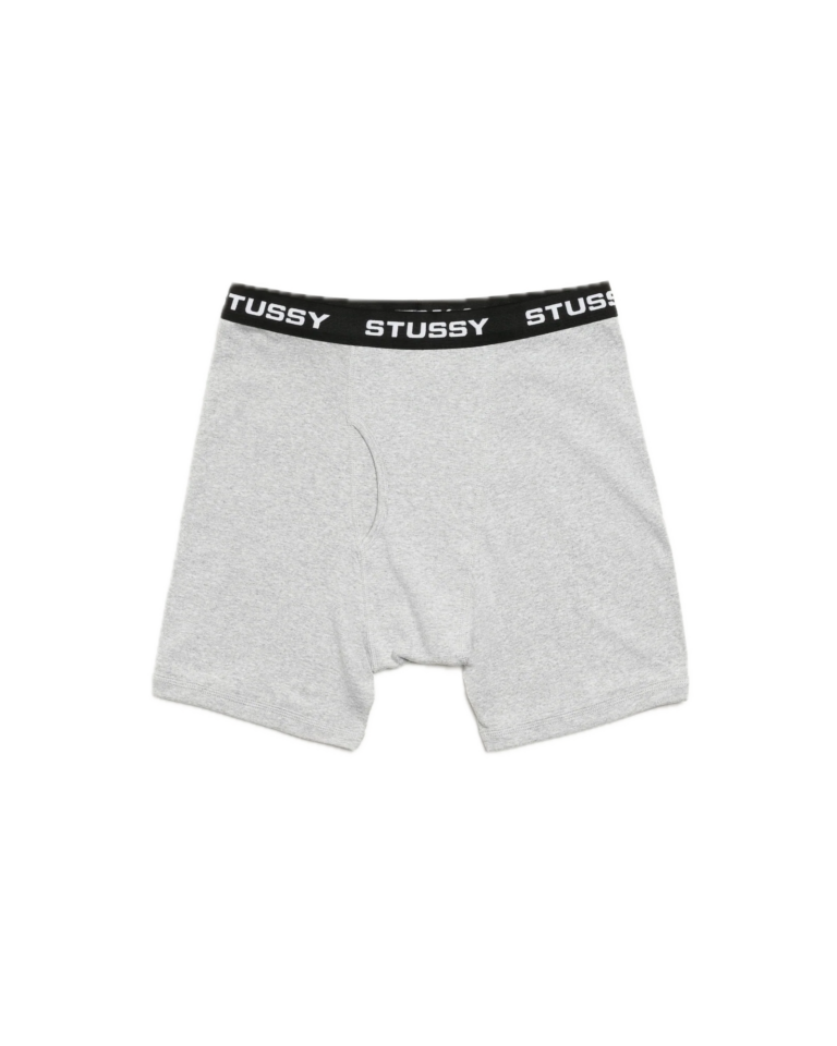 Stussy Boxer Briefs 3 Pack Grey