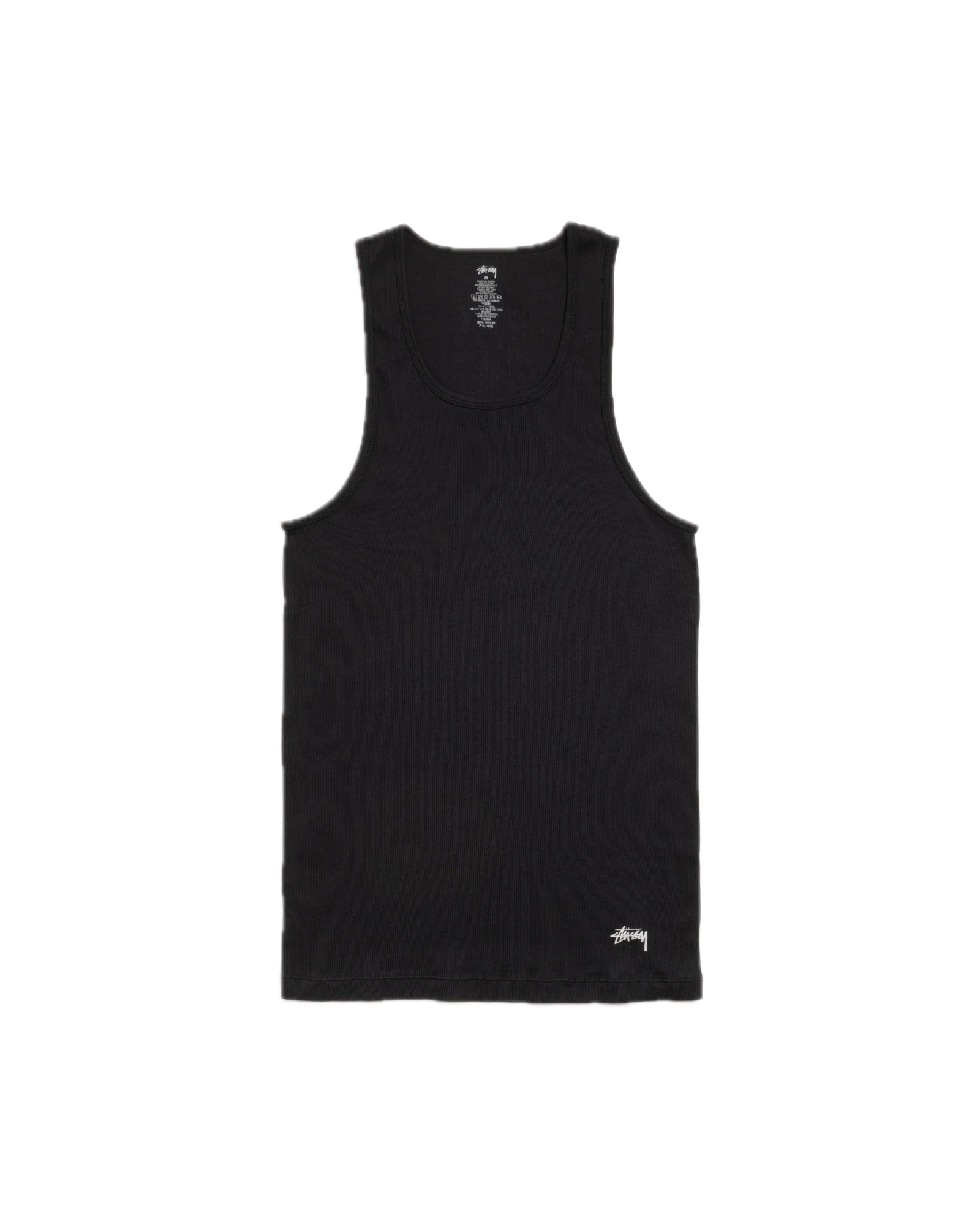 Stussy Tank Undershirts 3 Pack Black