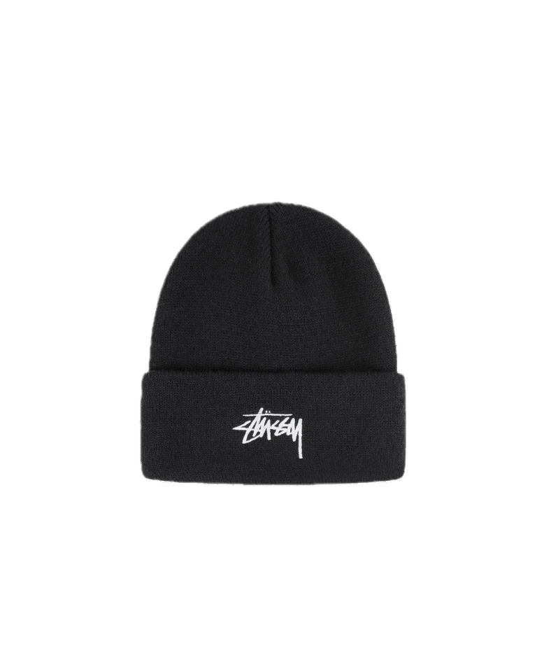 Stussy Cuff Beanie Stock Black