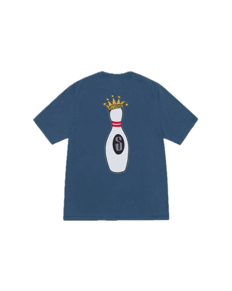 Stussy Kingpin Tee Pigment Dyed Navy