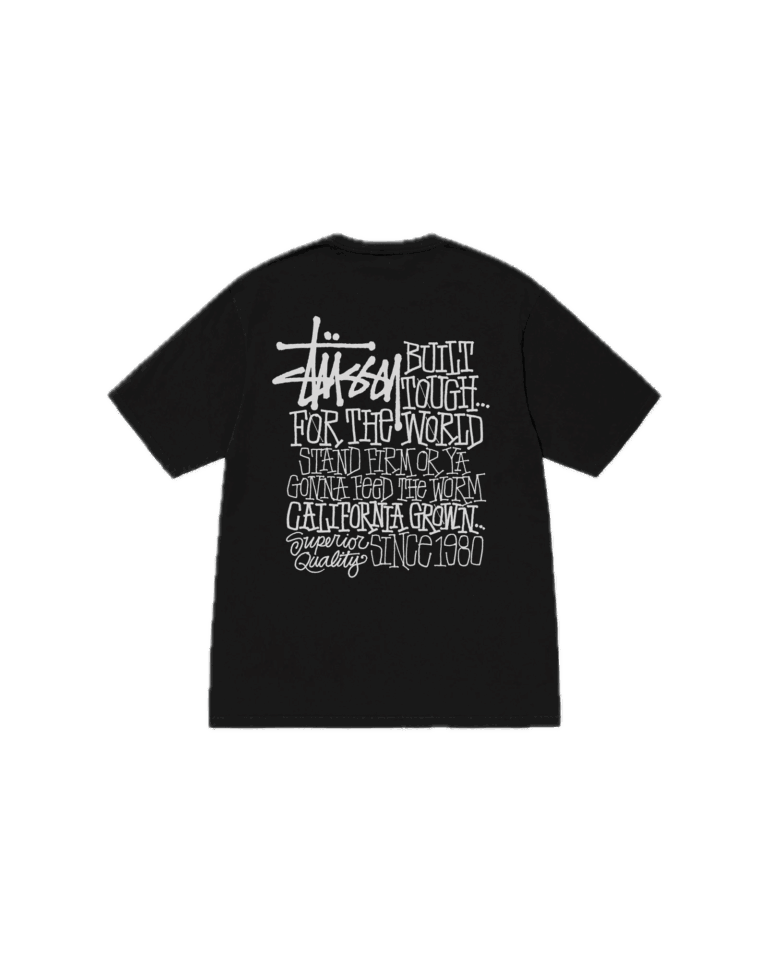 STUSSY CALIFORNIA GROWN TEE PIGMENT DYED