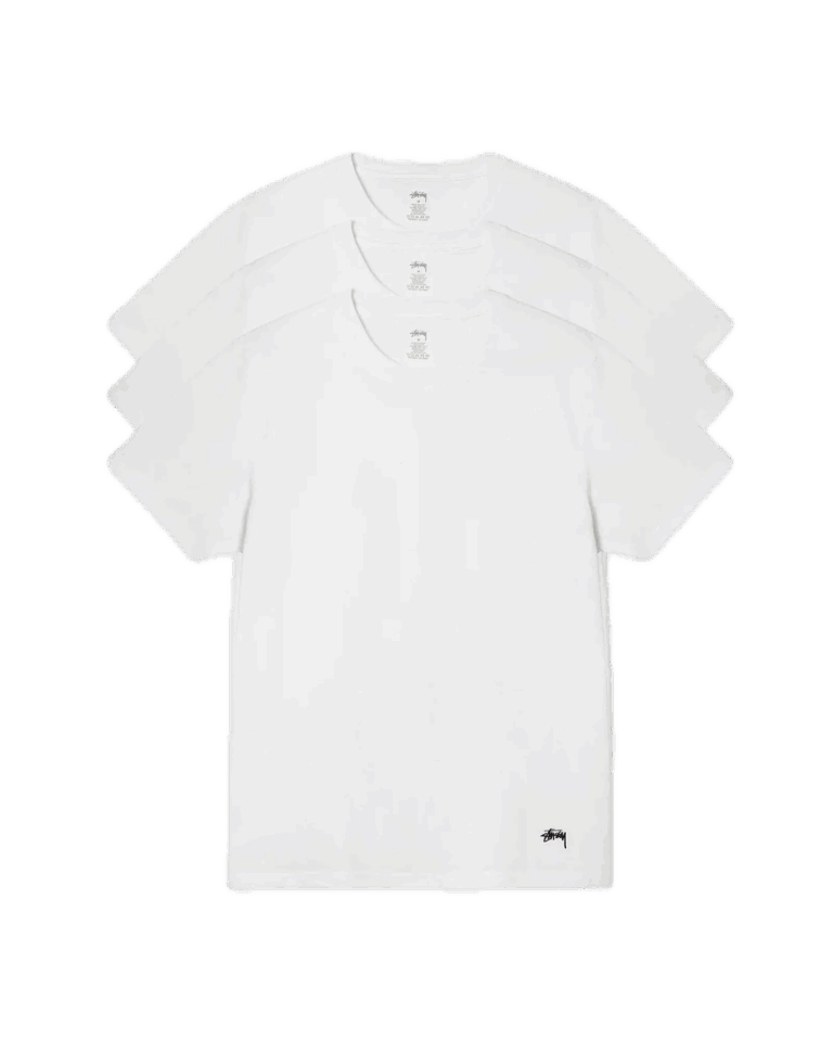 Stussy Undershirts 3 Pack White