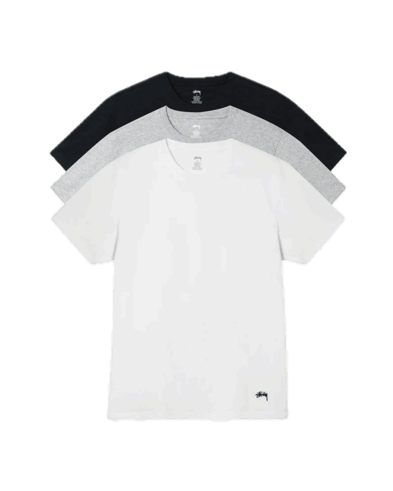 Stussy Undershirts 3 Pack Multi