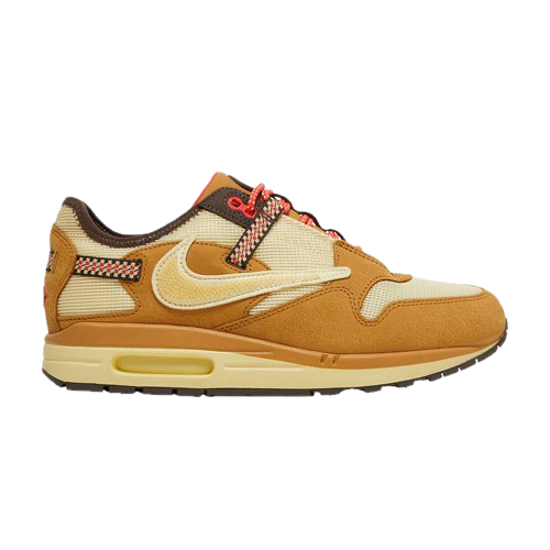Nike Air Max 1 Travis Scott Cactus Jack Wheat Lemon Drop