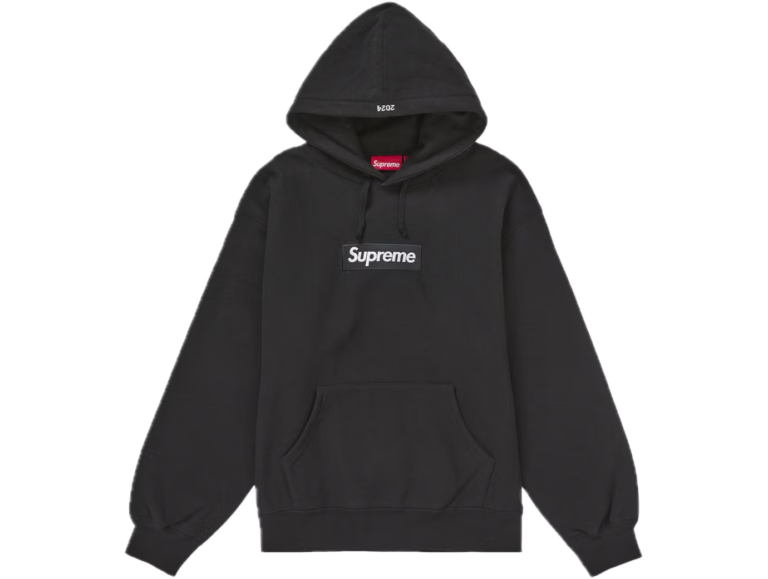 Supreme Box Logo Hooded Sweatshirt (FW24) Black