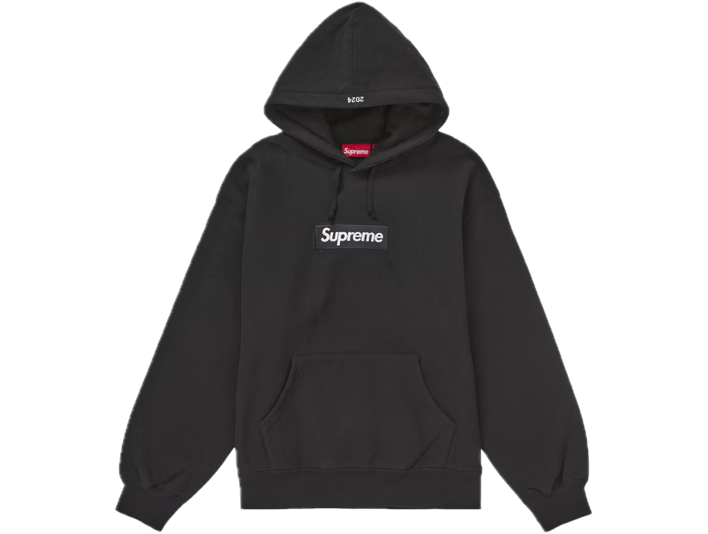 Supreme Box Logo Hooded Sweatshirt (FW24) Black