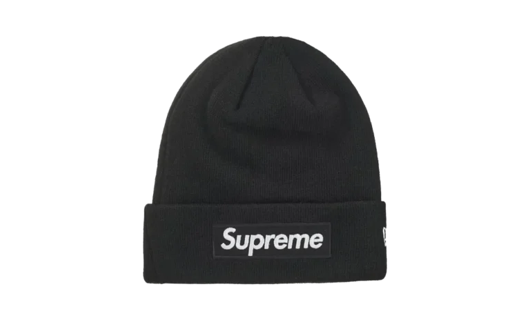 【ko】Supreme Beanie Czapka zimowa Supreme New Era Box Logo (FW24) Stone - Sample
