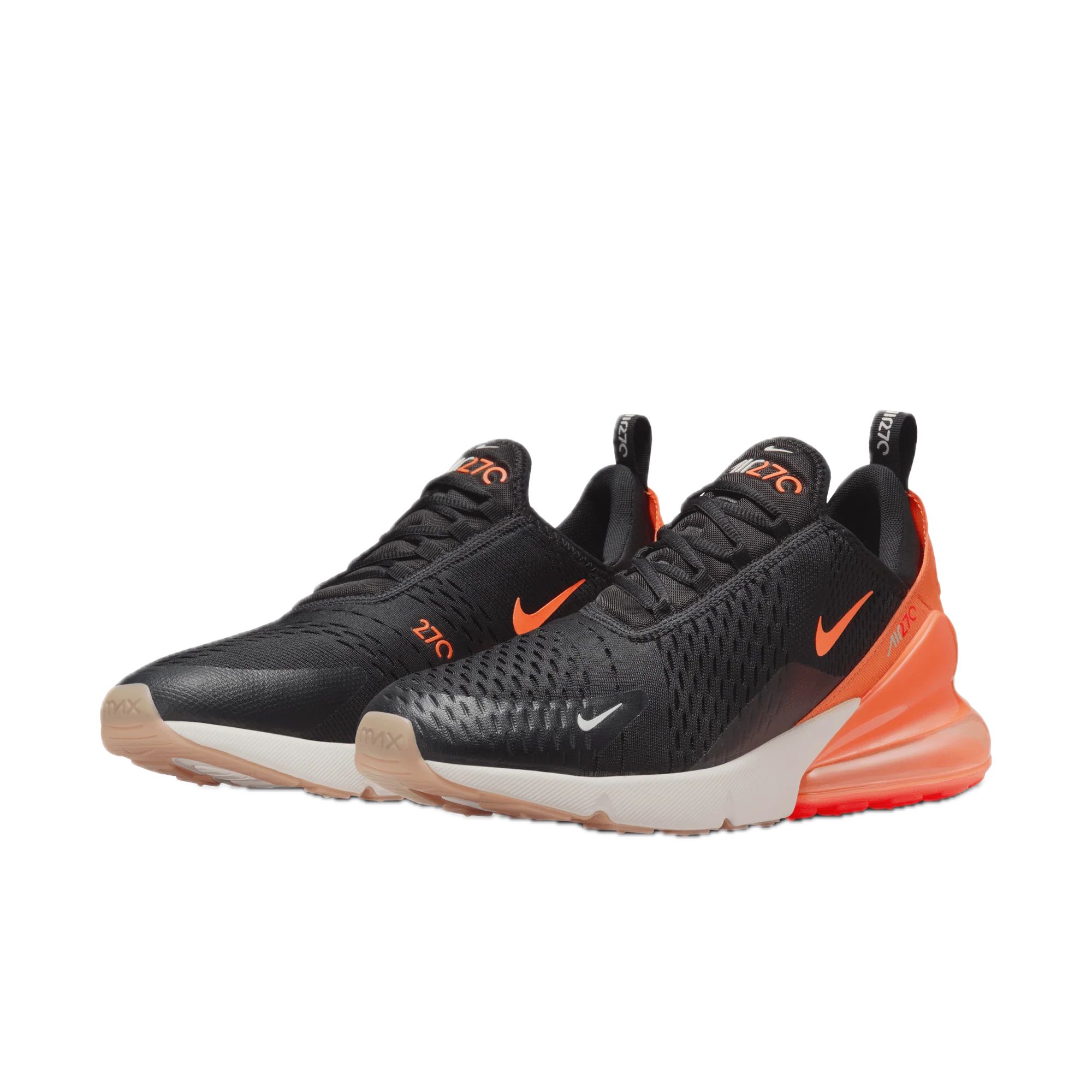 Nike Air Max 270 Black Phantom Total Orange 2