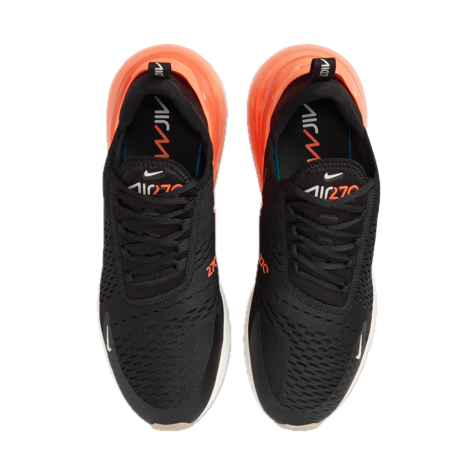 Nike Air Max 270 Black Phantom Total Orange 3