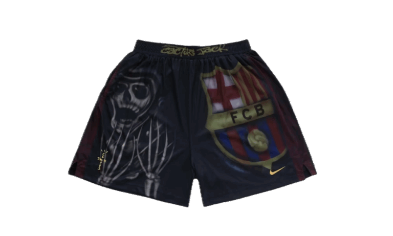 Travis Scott x Nike x FC Barcelona Skeleton Home Shorts