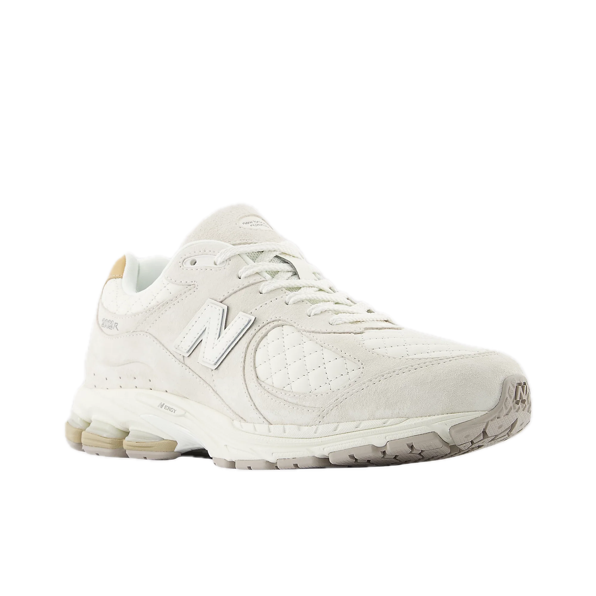 New Balance 2002R Quilted White 1