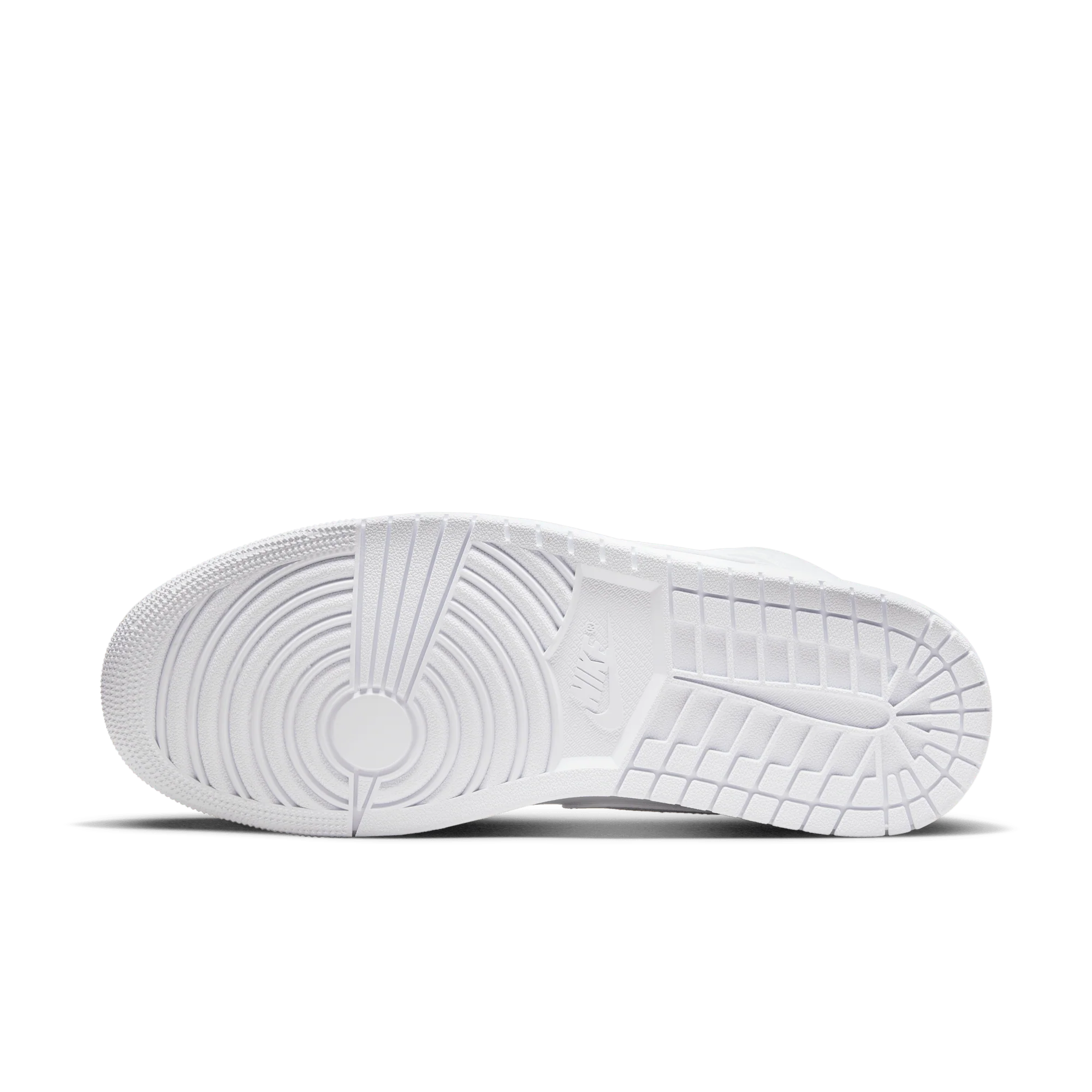 Jordan 1 Mid Triple White 5
