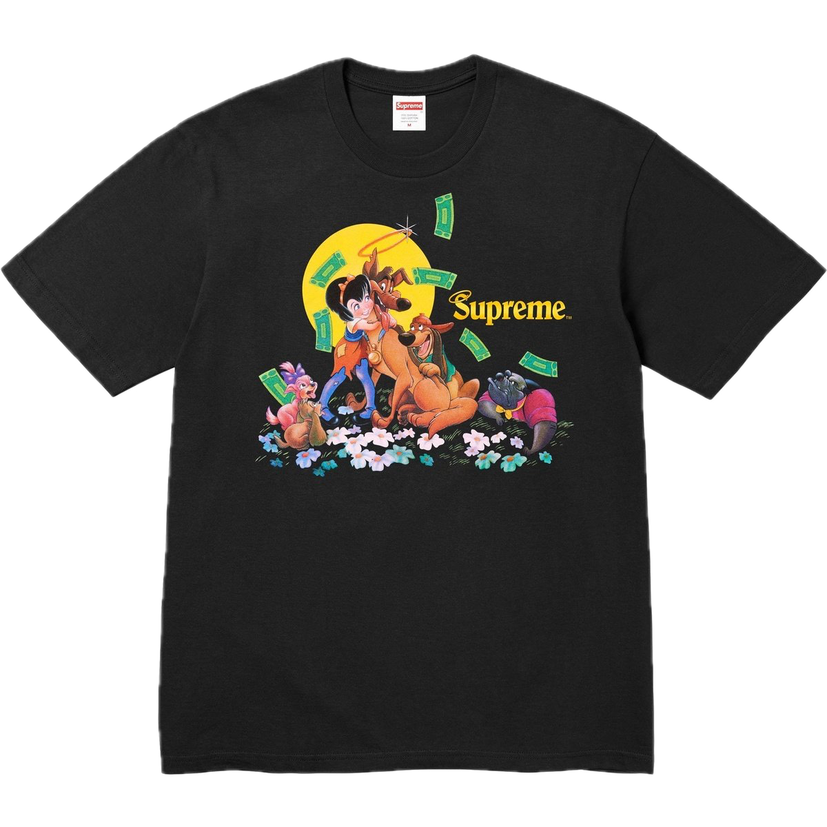 Supreme All Dogs black back