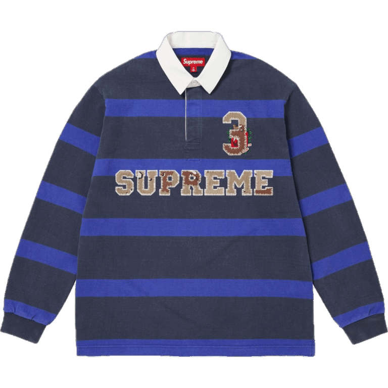 Supreme Stripe Rugby (FW25) Navy