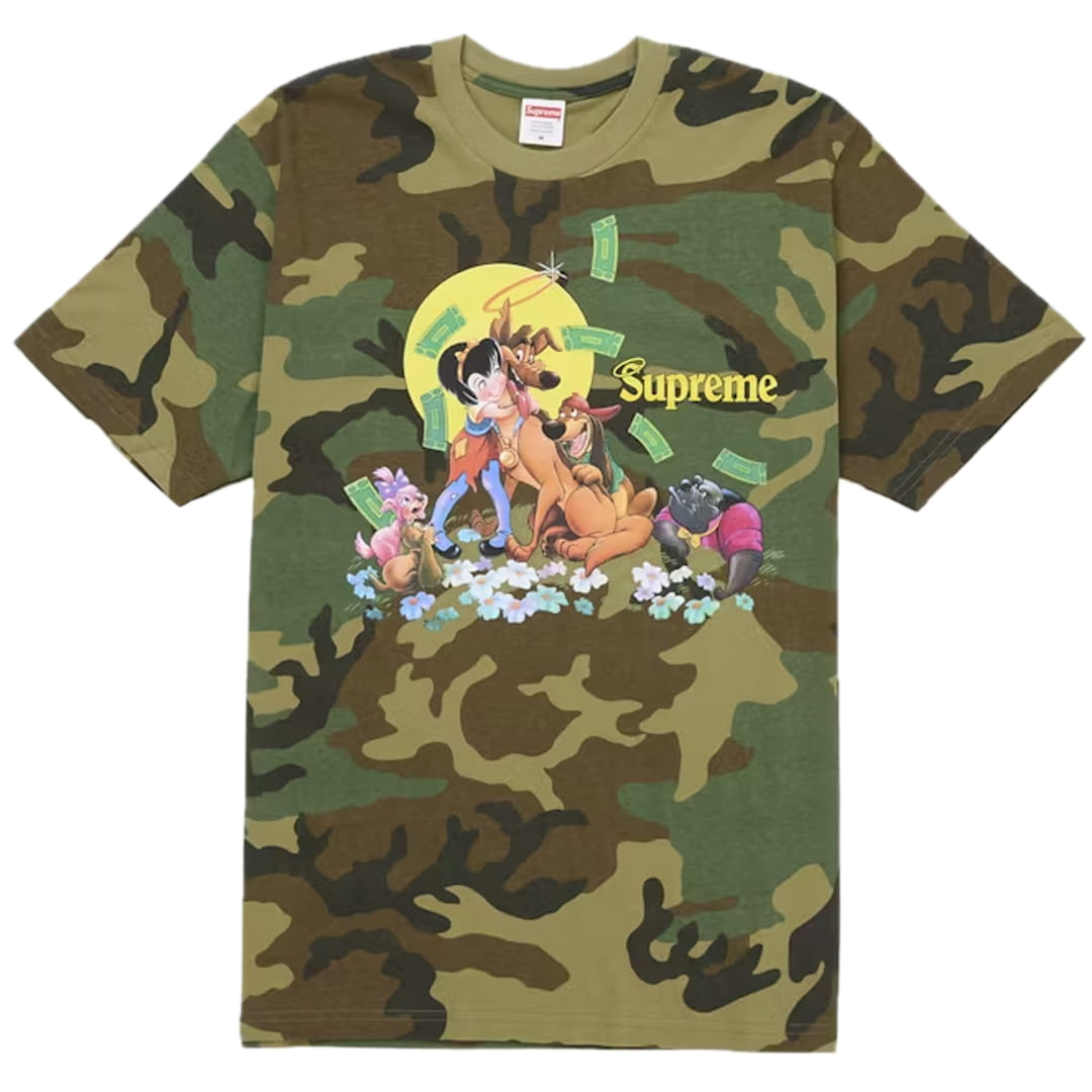Supreme tee all dogs front