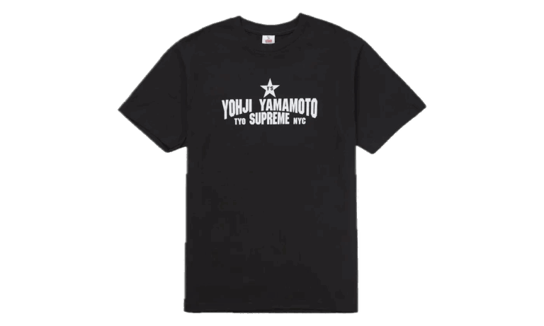 Supreme Y’s by Yohji Yamamoto Star Tee Black