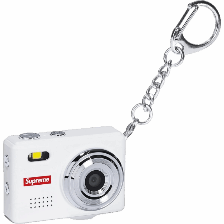 Supreme Digital Camera Keychain
