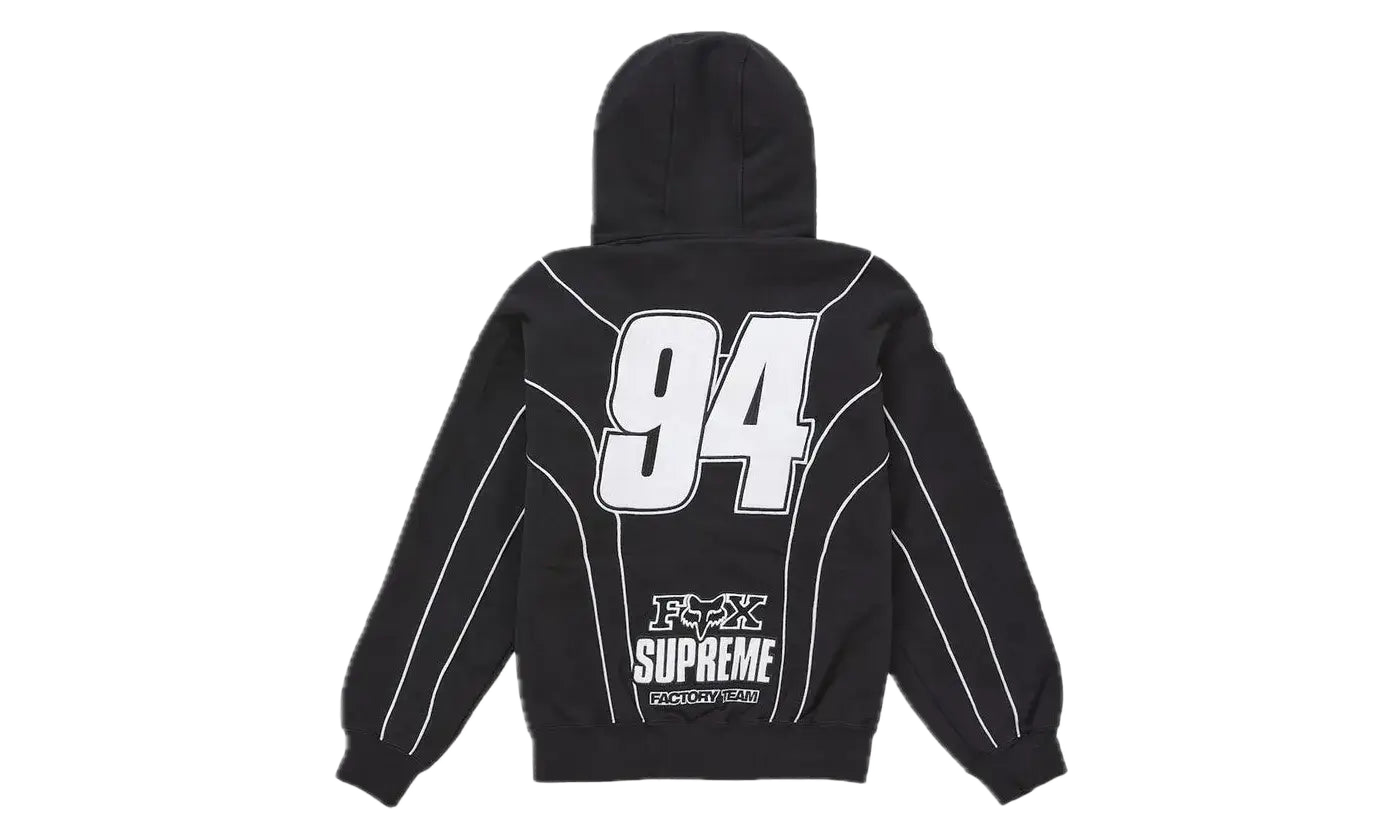 Supreme Fox Racing hooded Black back