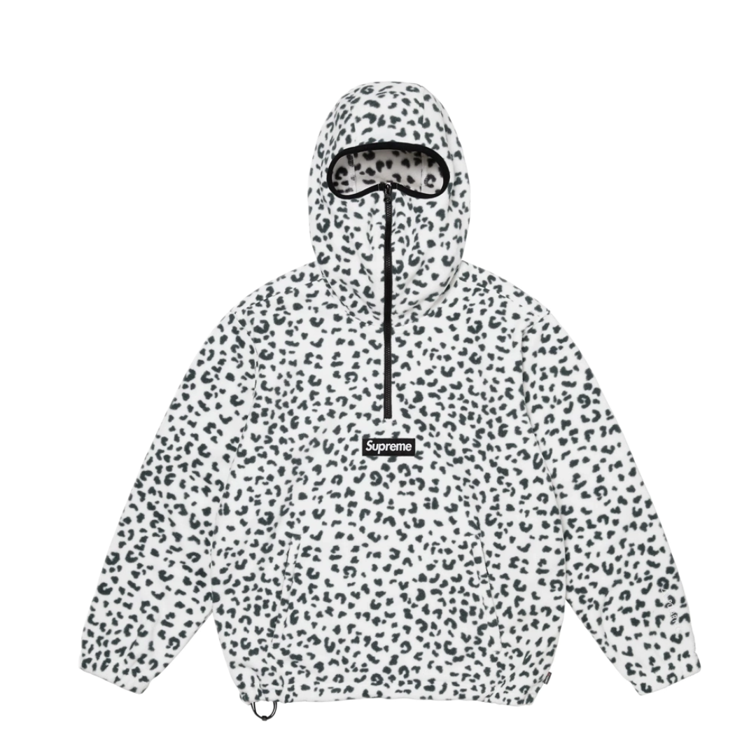 Supreme polartec leopard