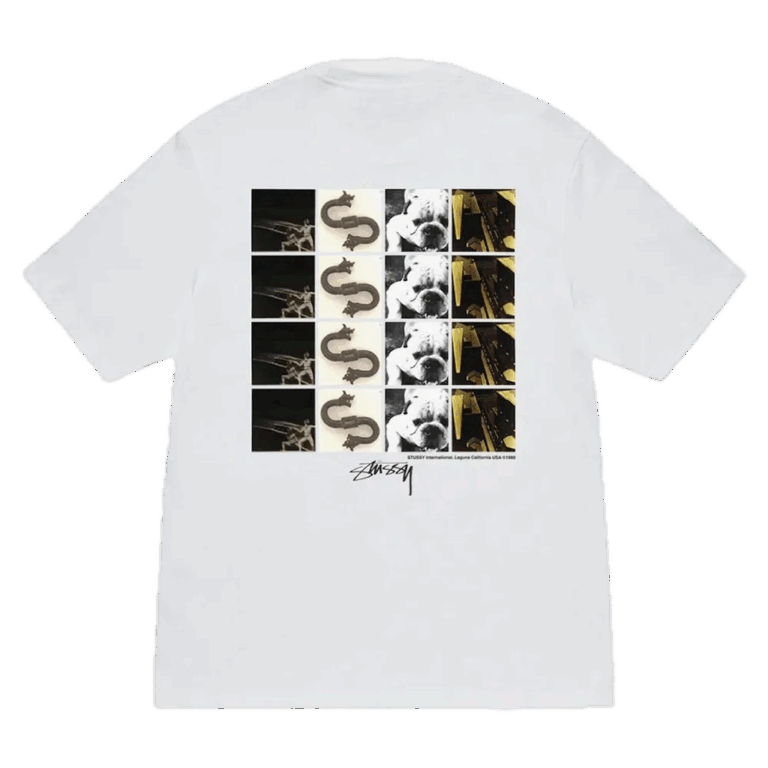 Stussy Grid Tee White