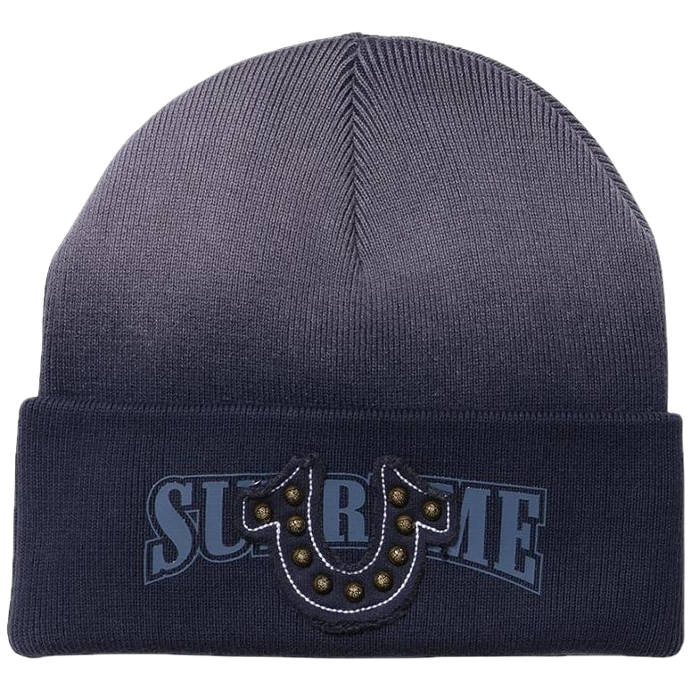 Supreme True Religion Beanie Navy Supreme True Religion Beanie Navy