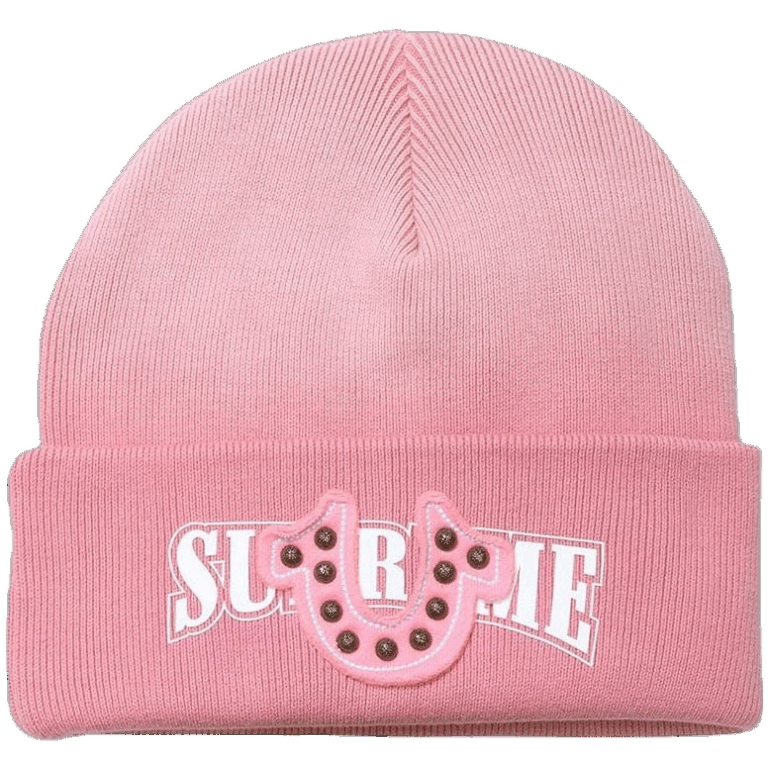 Supreme True Religion Beanie Pink