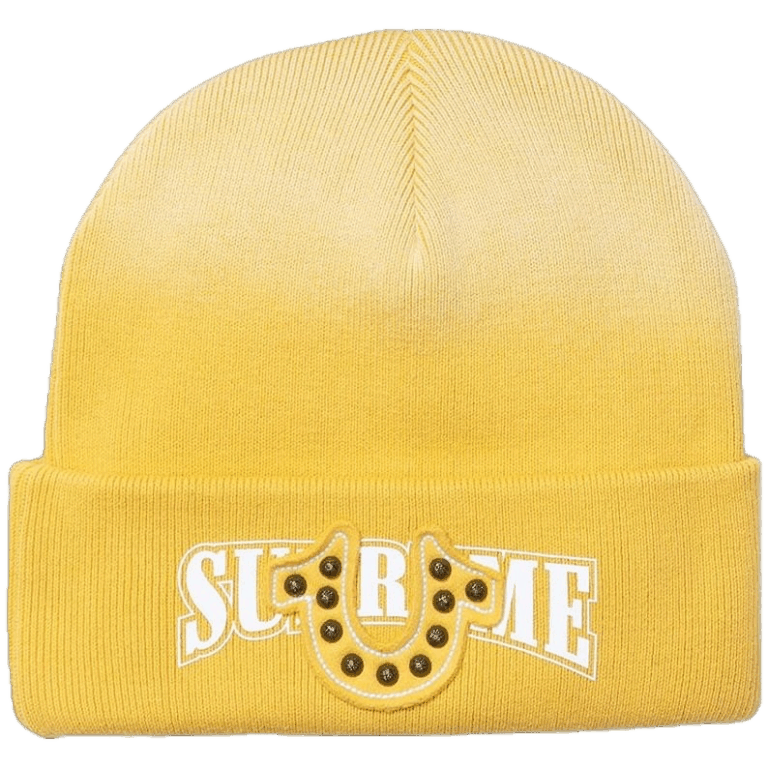 Supreme True Religion Beanie Yellow