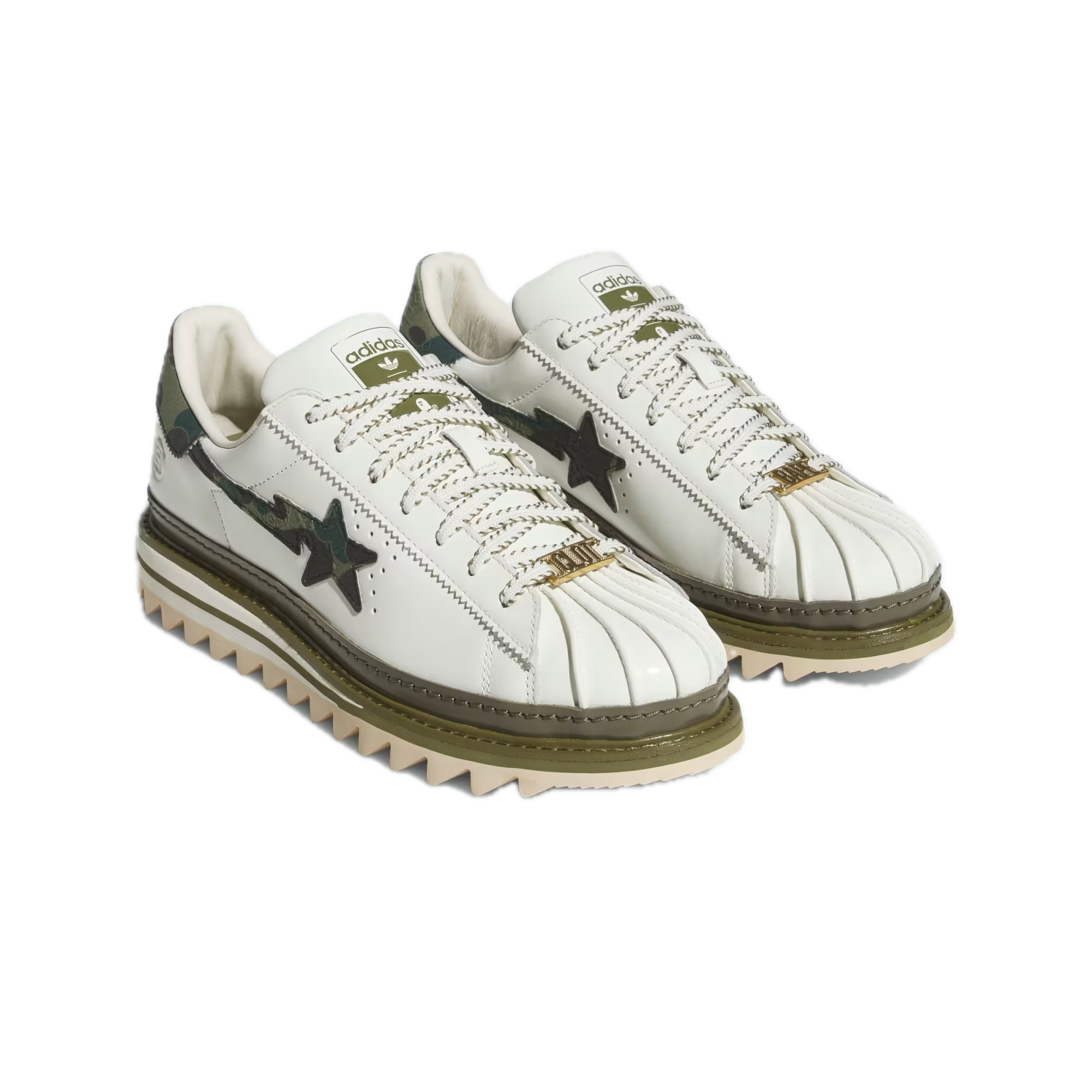 Adidas Superstar clot Bape 6