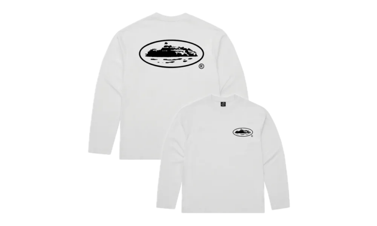 Corteiz OG Island Ls Tee White