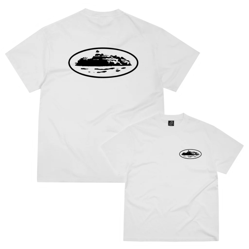 Corteiz OG Island Tee White Corteiz OG Island Tee White