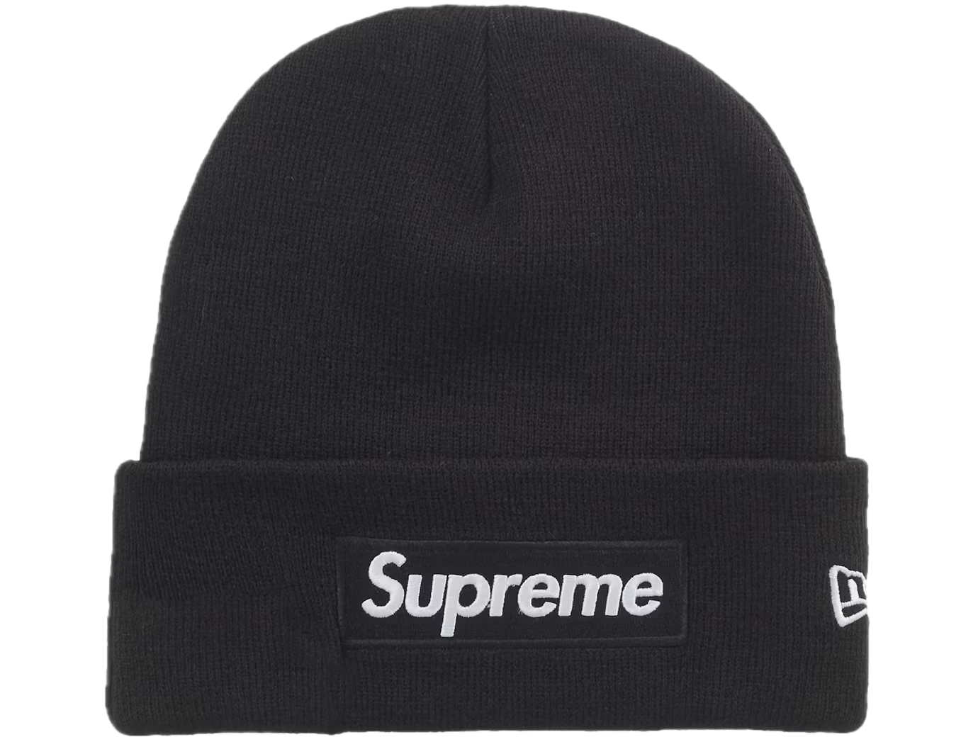 Supreme New Era box logo beanie fw25 black