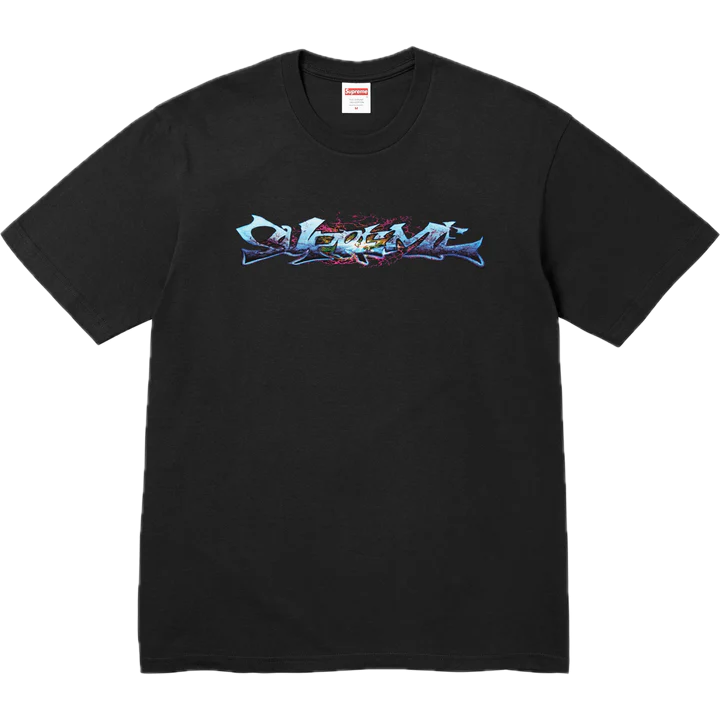 Supreme Tag Tee Black
