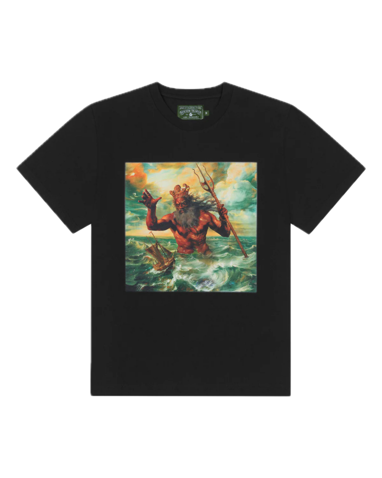 Denim Tears Poseidon’s Revenge Tee Black