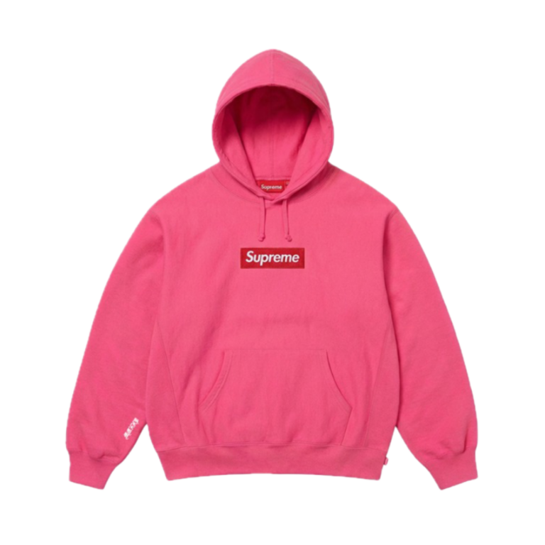 Supreme Box Logo Hooded Sweatshirt FW25 Pink
