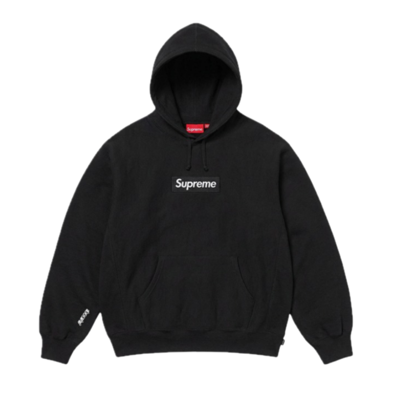 Supreme Box Logo Hooded Sweatshirt FW25 Black