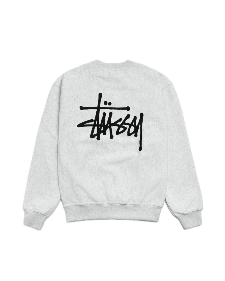 Basic Stussy Crew Ash Heather