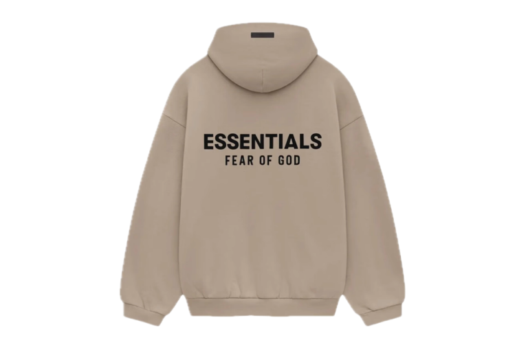 Fear of God Essentials Fleece Hoodie Desert Sand