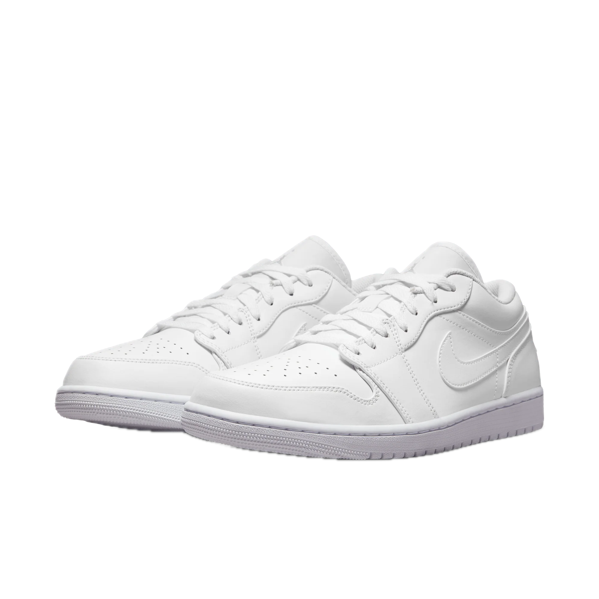 Jordan 1 Low Triple White 2
