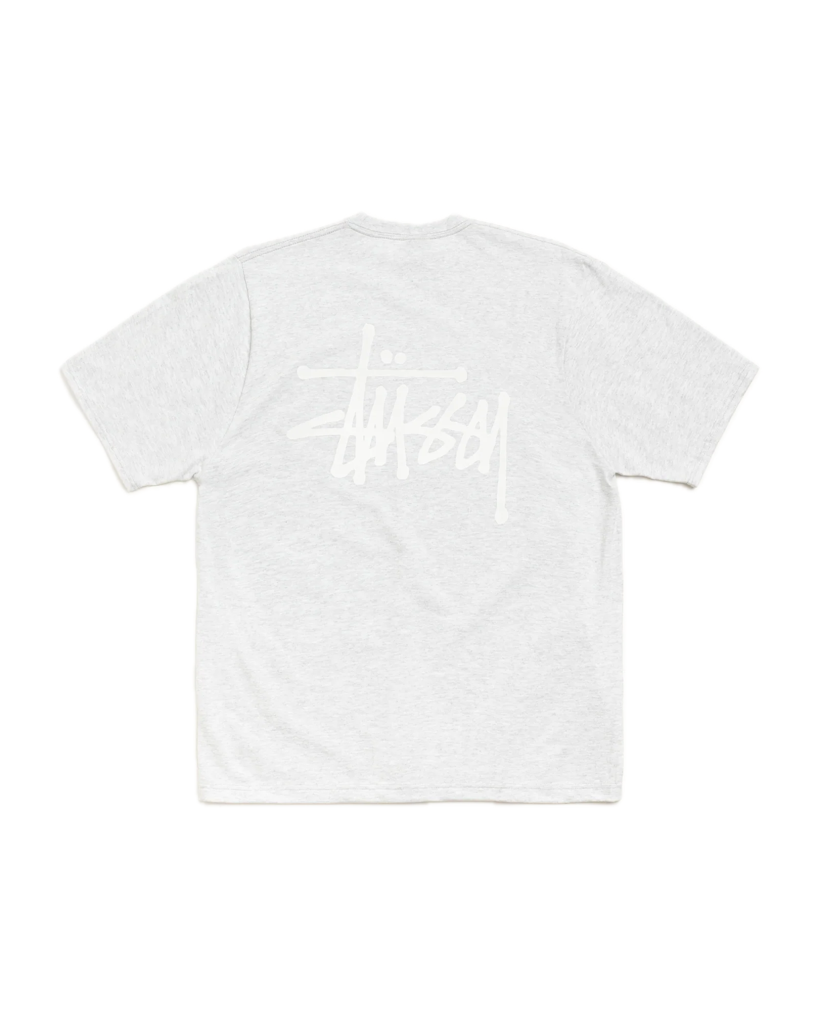 Basic Stussy Tee Ash Heather