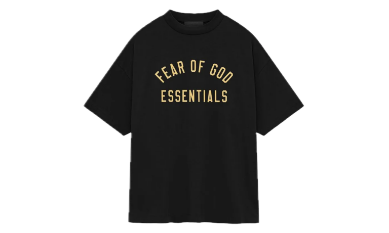 Fear of God Essentials Jersey Crewneck Tee Black