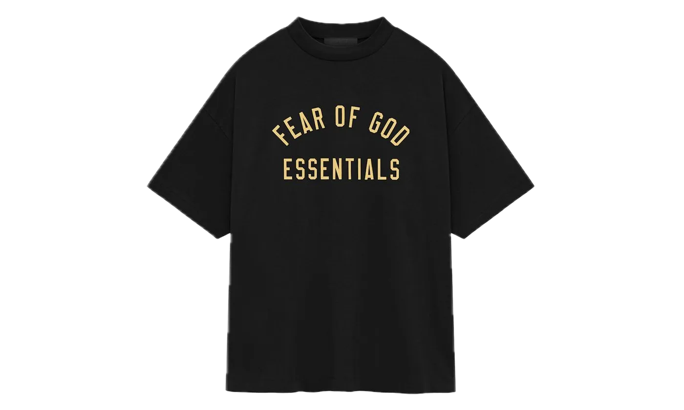 Fear of God Essentials Jersey Crewneck Tee Black