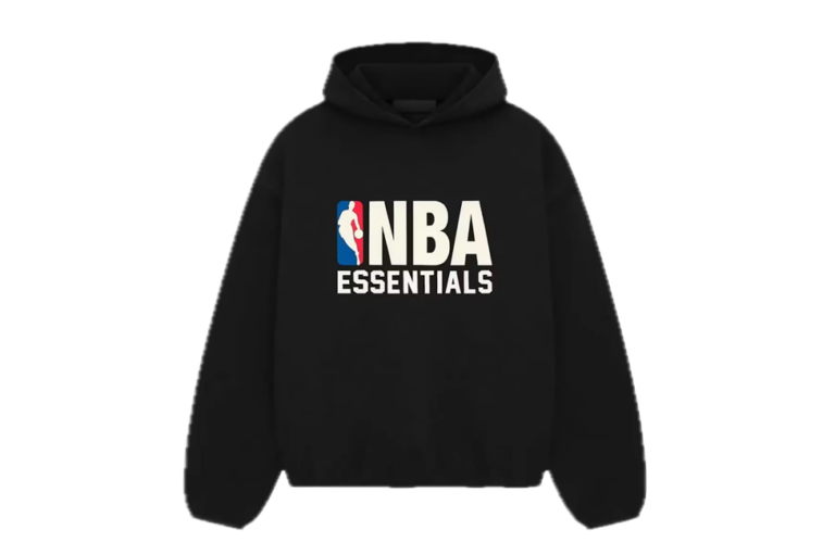 Fear of God Essentials NBA Hoodie Black (FW24)