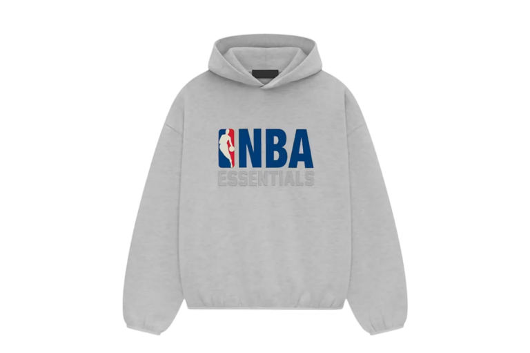 Fear of God Essentials NBA Hoodie Light Heather (FW24)