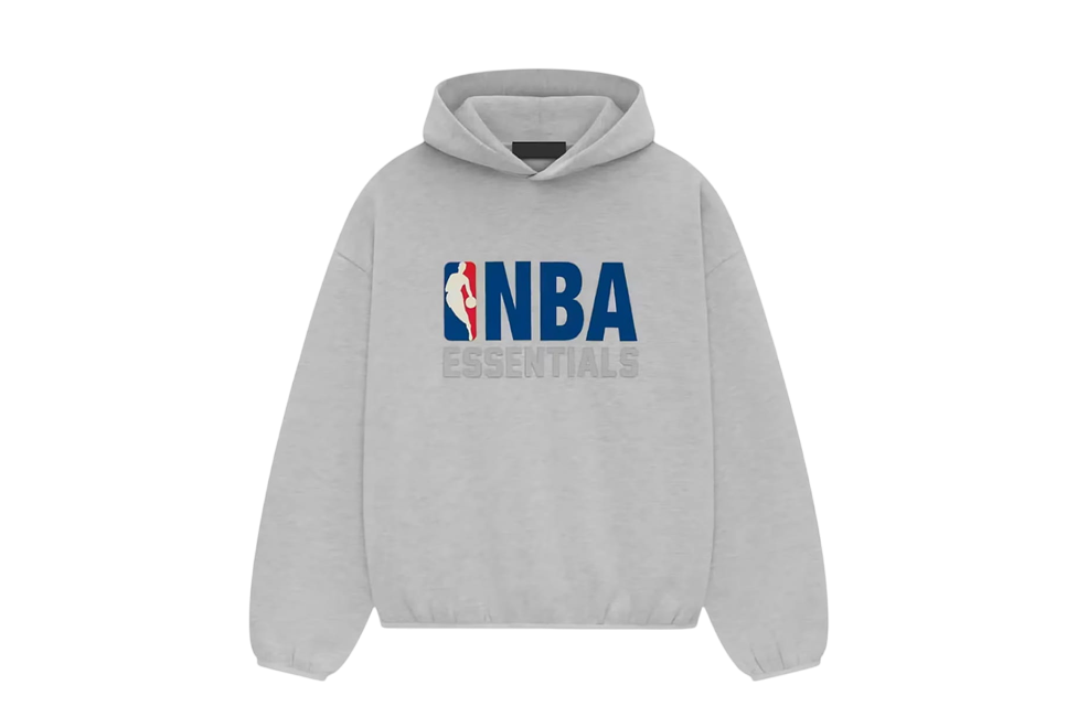 Fear of God Essentials NBA Hoodie Light Heather (FW24)
