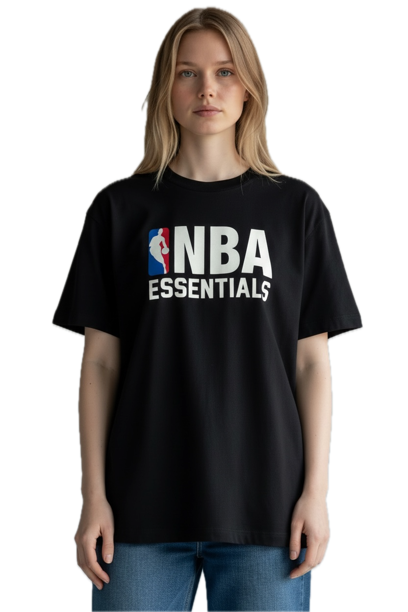Fear of God EssentialsFear of God Essentials x NBA T-Shirt Black 1
