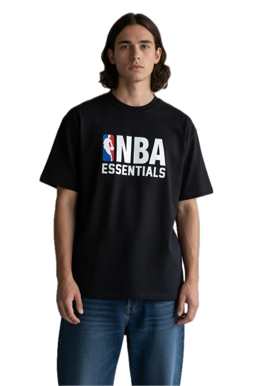 Fear of God EssentialsFear of God Essentials x NBA T-Shirt Black 2