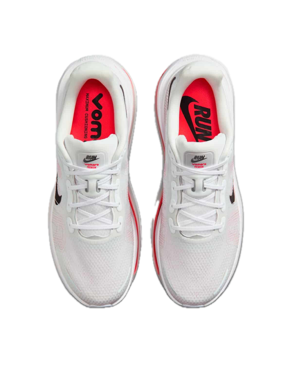 Nike Vomero Premium White Bright Crimson 4